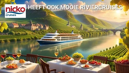 M- RIVIER CRUISES OVER VEEL RIVIEREN